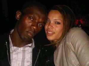 Usain Bolt and Rebeckah Passley