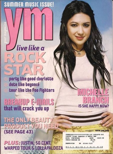 Michelle Branch Maxim Magazine United States January 2004 
