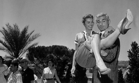 Esther Williams and Jeff Chandler