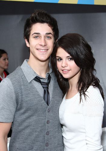 Selena Gomez and David Henrie