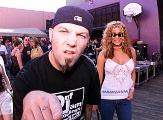 Carmen Electra and Fred Durst