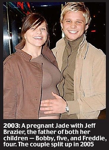 Jade Goody and Jeff Brazier