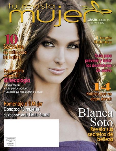 Blanca Soto Mujer Magazine Mexico April 2012