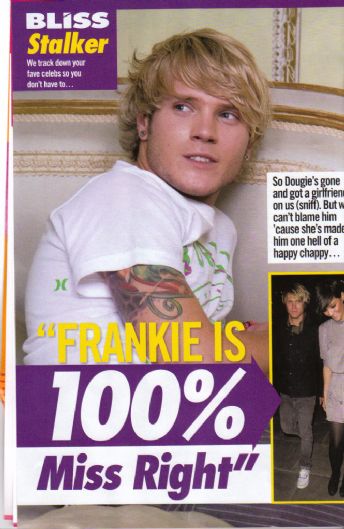 Related Links Dougie Poynter 0 Rate this story