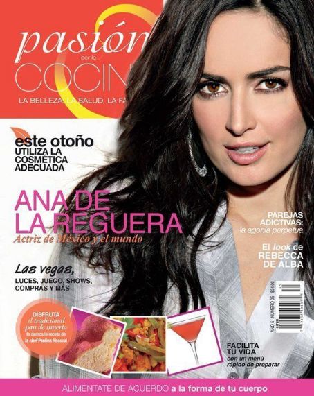 Ana de la Reguera Siempre Mujer Magazine Cover Mexico July 2010 