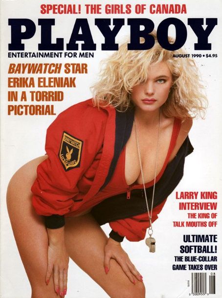 Erika Eleniak Playboy Magazine United States August 1990 