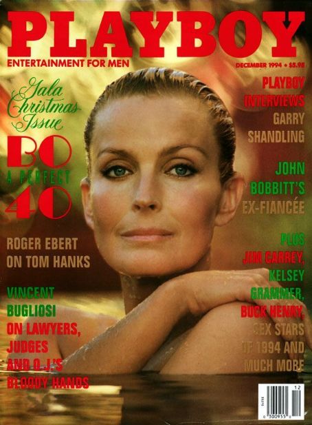 Bo Derek Playboy Magazine United States December 1994 