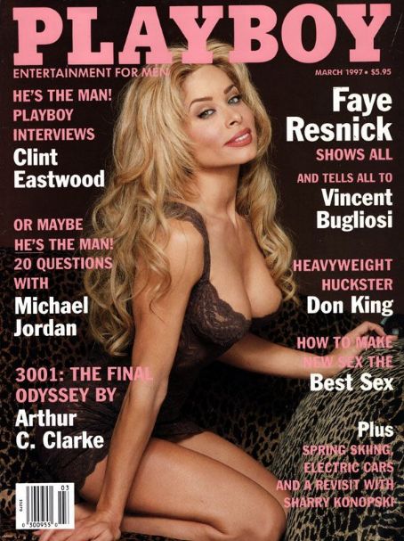 Faye Resnick Playboy Magazine United States March 1997 