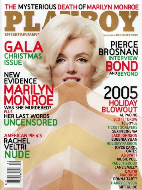 Marilyn Monroe Playboy Magazine United States December 2005 