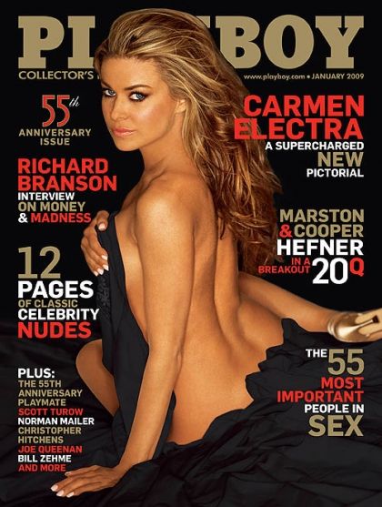 Carmen Electra Playboy January 2009