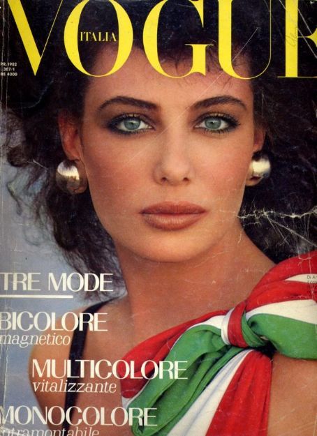 Kelly LeBrock Vogue April 1982
