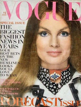 Related Links Jean Shrimpton Vogue Magazine United Kingdom 3 July 1970 
