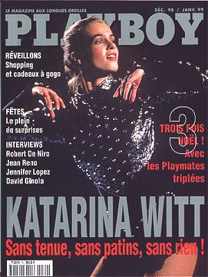Katarina Witt Playboy Magazine France December 1998 