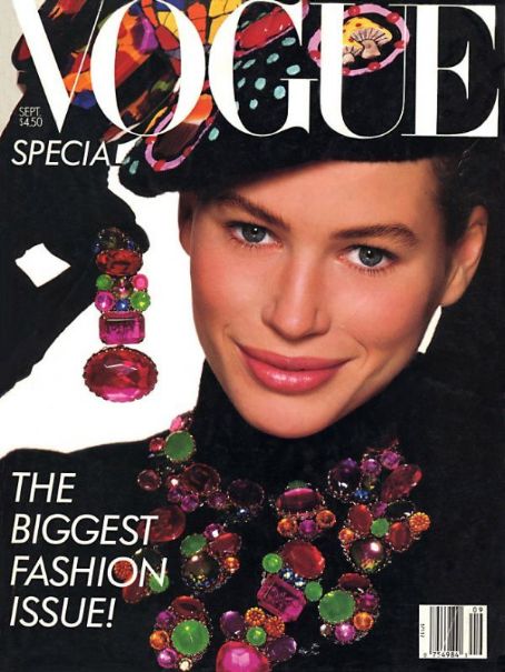 Carr Otis Vogue Magazine United States September 1988 