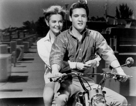 Shelley Fabares and Elvis Presley