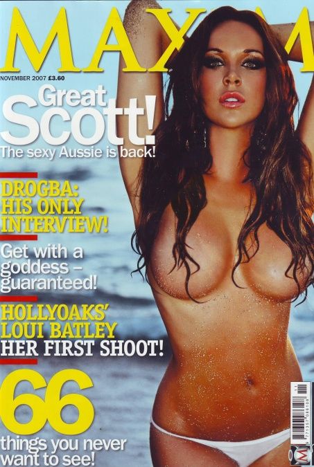 Related Links Emily Scott Maxim Magazine United Kingdom November 2007