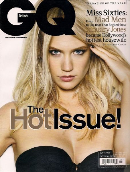 The Hot Issue Related Links January Jones GQ Magazine United Kingdom 