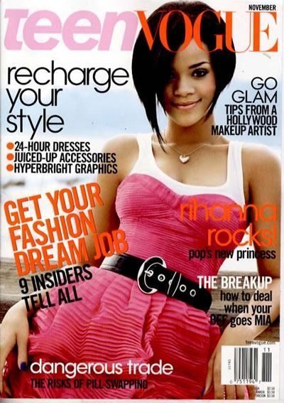 Rihanna On Magazine