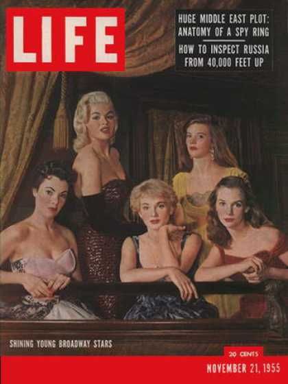 Jayne Mansfield Life 21 November 1955