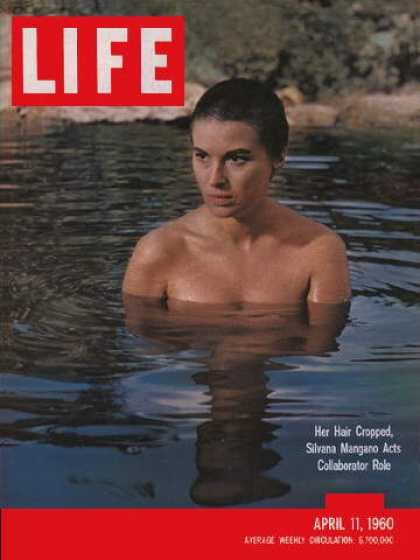 Silvana Mangano Life 11 April 1960
