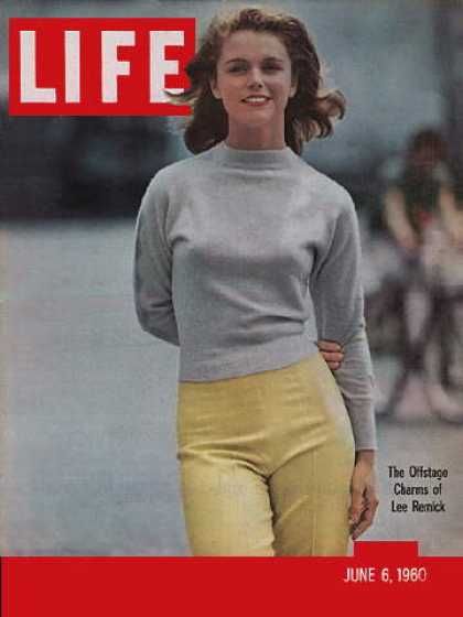Lee Remick Life Magazine United States 6 June 1960 