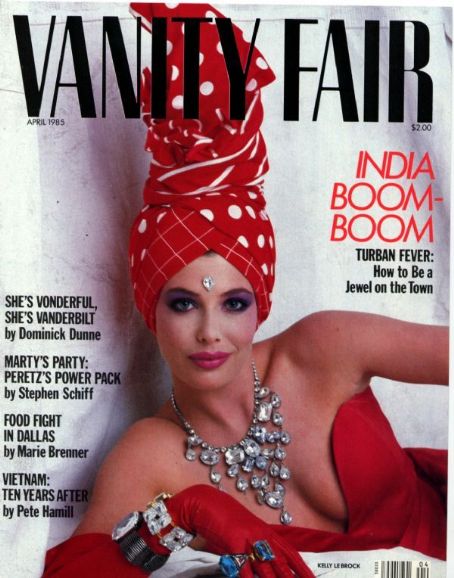 Kelly LeBrock Vanity Fair April 1985