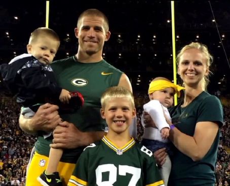 Jordy Nelson and Emily Nelson