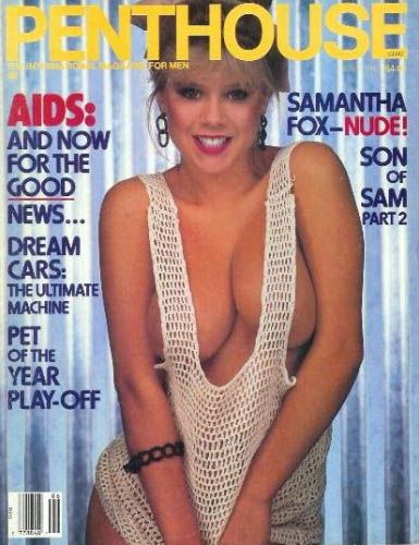 Samantha Fox Penthouse Magazine United States June 1987 