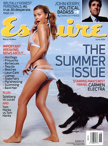 THE SUMMER ISSUE Starring Man s Best Friend CARMEN ELECTRA