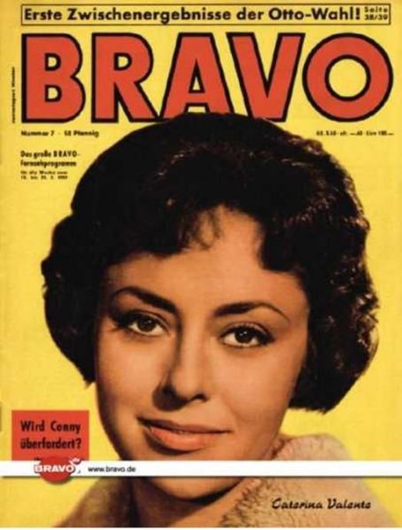 Caterina Valente Bravo 07 February 1959