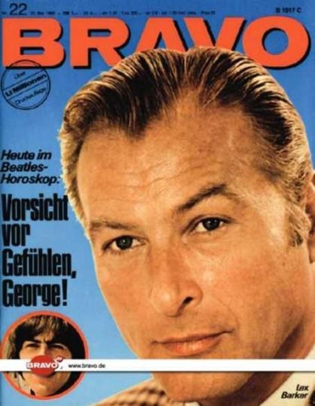 Related Links Lex Barker Bravo Magazine Germany 14 May 1966 