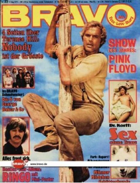 Related Links Terence Hill Bravo Magazine Germany 30 August 1975