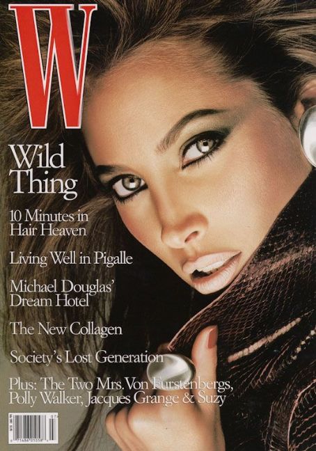 Christy Turlington W Magazine United States July 1997 