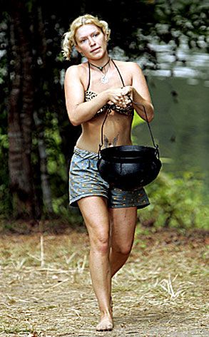 Jessica Kiper in a Scene from Survivor Gabon