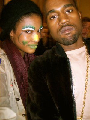 Kanye West and Sessilee Lopez