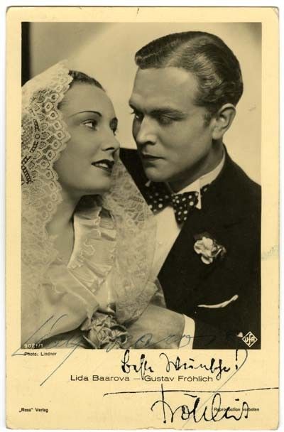 Gustav Fröhlich and Lída Baarová