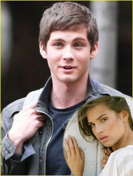 Zoe Aggeliki and Logan Lerman