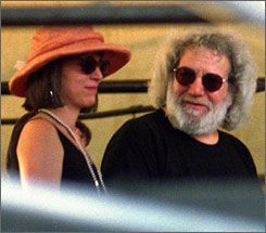 Jerry Garcia and Deborah Koons