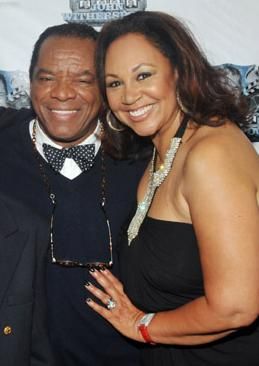 Angela Robinson (I) and John Witherspoon