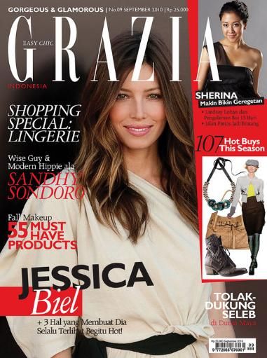 grazia magazine cover