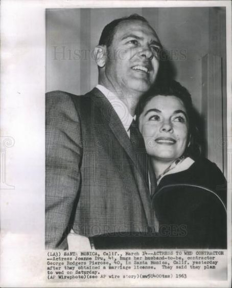 Joanne Dru and George Pierose