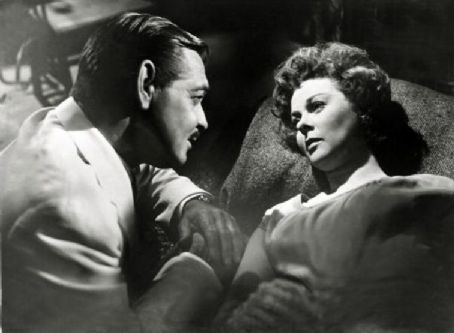 Clark Gable and Susan Hayward
