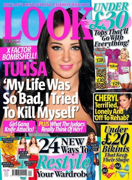 Tulisa Look Magazine