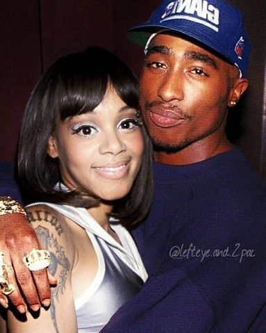 Lisa Lopes and Tupac Shakur