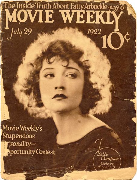 Betty Compson Movie Weekly 29 July 1922