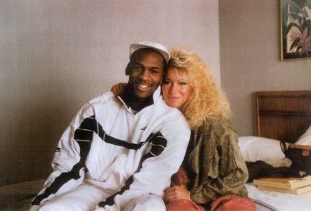 Michael Jordan and Karla Knafel