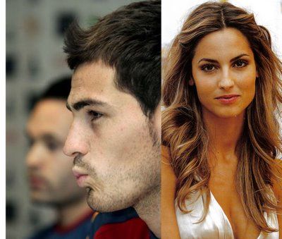 Ariadne Artiles and Iker Casillas