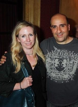 Omid Djalili and Annabel Knight (spouse)