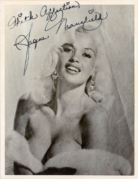 Jayne Mansfield Previous PictureNext Picture 