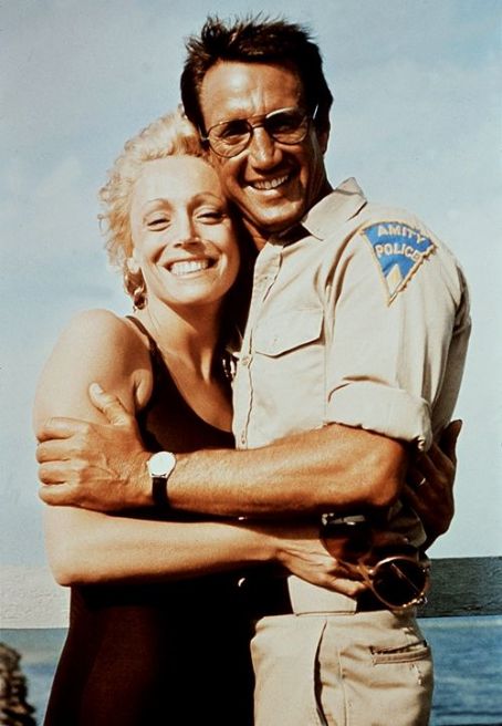 Roy Scheider and Lorraine Gary